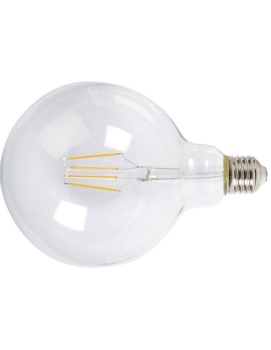 LAMP.LED FILAM.GLOBO G125  8W 2700K TRAN