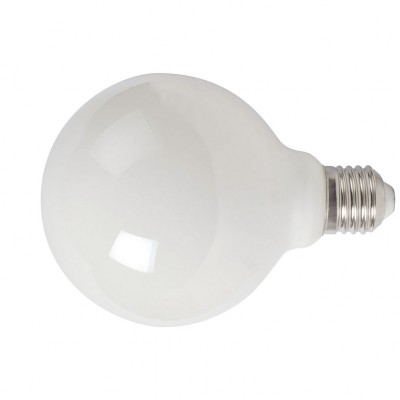 LAMP.LED FILAM.GLOBO G95  6W 2700K OPACO