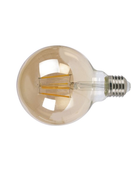 LAMP.LED FILAM.GLOBO G95  8W 2500K VINTA
