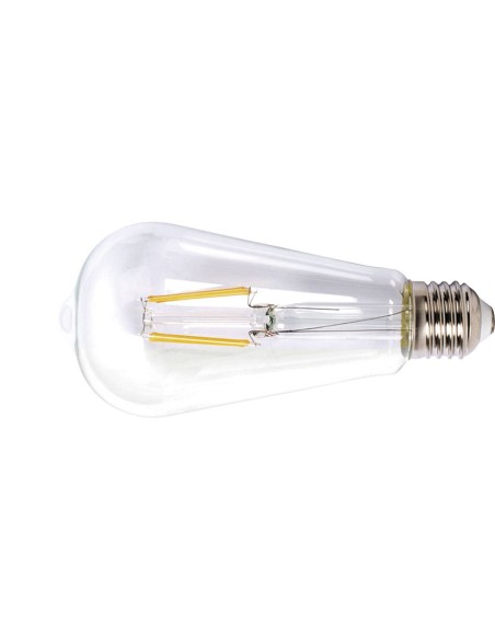 LAMP.LED FILAM.ST64  E27 8W 2700K TRANSP