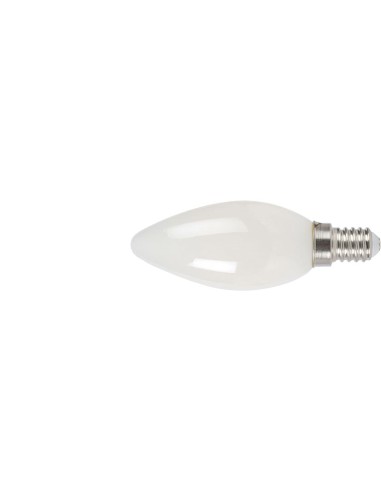 LAMP.LED FILAM.VELA  E14 4W 2700K OPACO