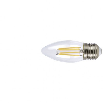 LAMP.LED FILAM.VELA  E27 4W 2700K TRANSP