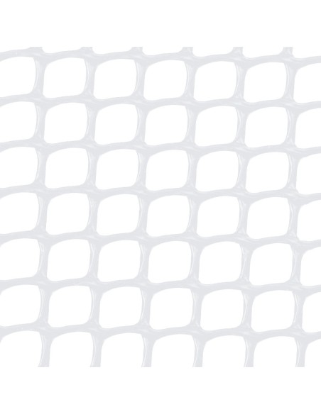 MALLA CUAD.5X5 BLAN.25M.