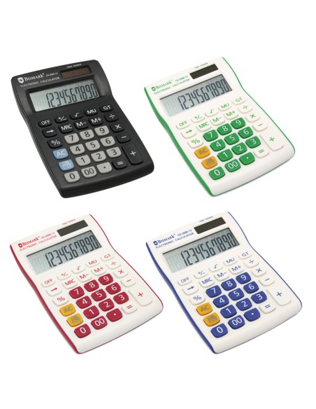 CALCULADORA 12D COL.VARIADOS. BLISTER.