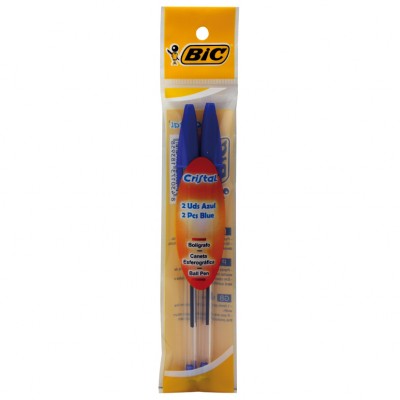 BLISTER 2 UDS.BOLIGRAFO BIC AZUL