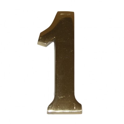 NUMERO LATON 10 CM Nº 1. EHL