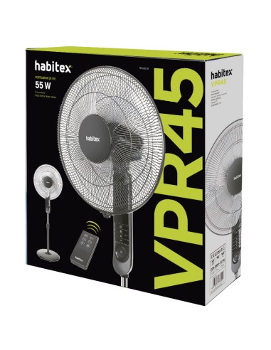 VENTILADOR PIE M. VPR45.  HABITEX.