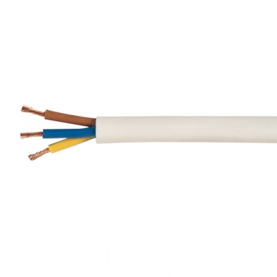 CABLE ELECT.MANGUERA BL.2X0,75 100M