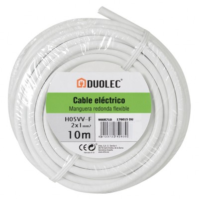 CABLE ELECT.MANG.RED 3X1,5 25M BL DUOLEC