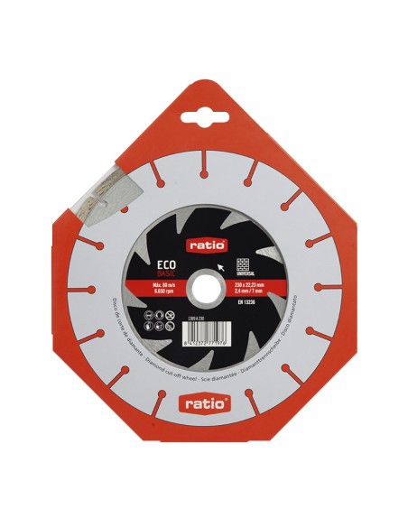 DISCO SEGMEN.UNIV.ECO 230MM.RATIO