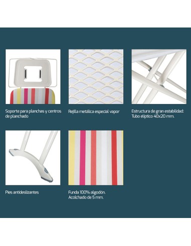 TABLA PLANCHAR MADEIRA HABITEX 125X41CM.