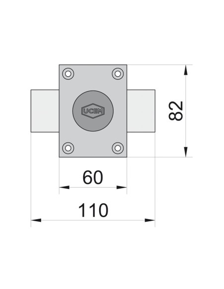 CERROJO SOBREPONER 4101