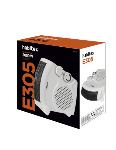 CALEFACTOR VERTICAL. MOD. E305. 2000 W.