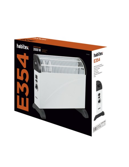 CONVECTOR TURBO. MOD. E354. 2000 W.