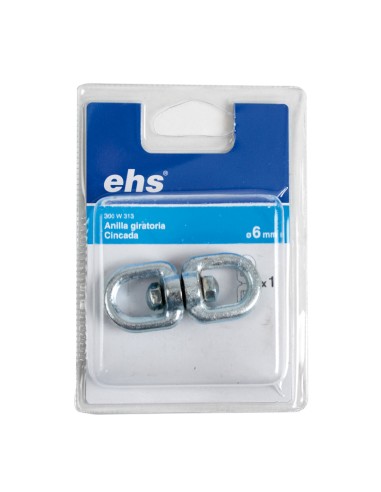 ANILLA GIRATORIA Ø6 MM 65x15 MM  1 UNID