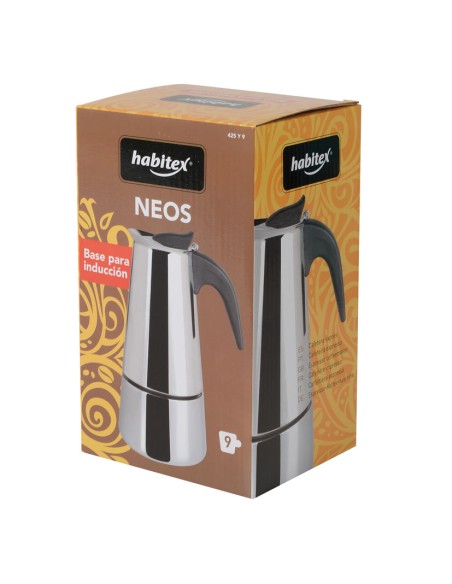 CAFETERA A.INOX. IND. NEOS HABITEX 9 TZ.