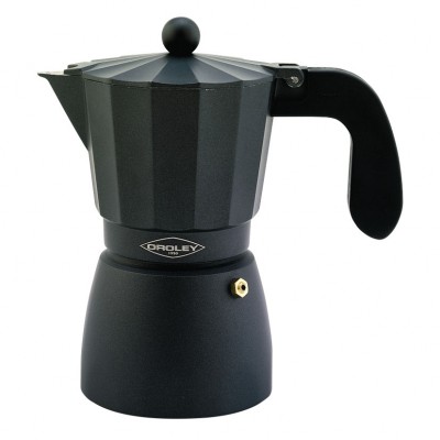 CAFETERA OROLEY 3 TAZAS TOUAREG NEGRA