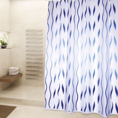 CORTINA BAÑO POLIEST.180X200 SVENTIES AZ