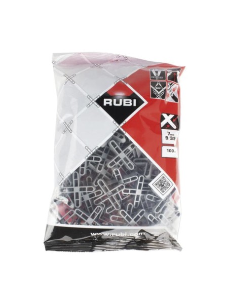 CRUCETA PARA JUNTAS 7 MM 100 PZAS.