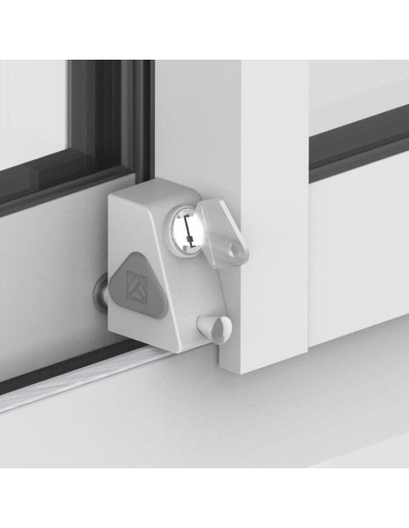 BLOQUEADOR APER. VENTANA. C/LLAVE.NEGRO.