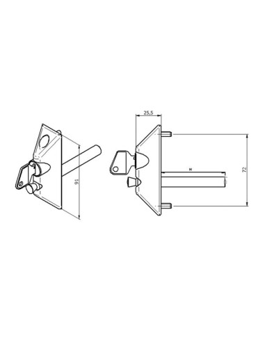 BLOQUEADOR APERT. PTA. CORREDERA.NEGRO.