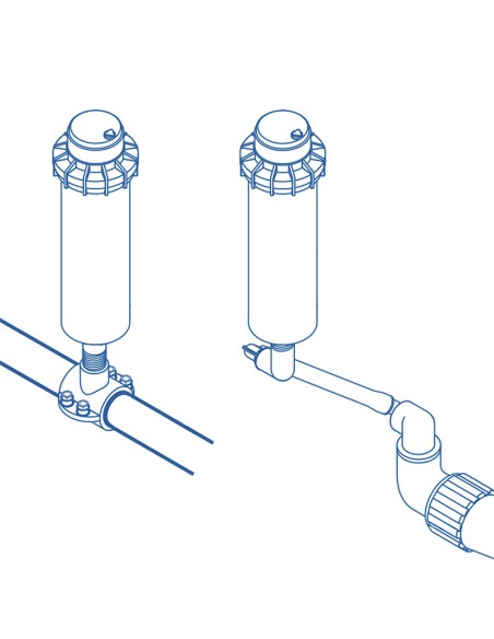 TURBINA RIEGO 3/4". 8-13 M. 40º-360º