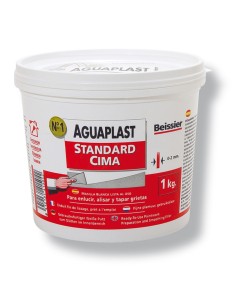 MASILLA AGUAPLAST STANDARD CIMA 1 KG.