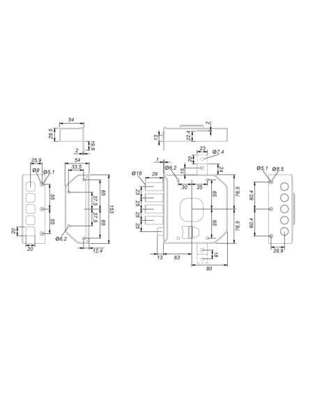 CERRADURA SOBREP. MOIA S.632 DCHA.