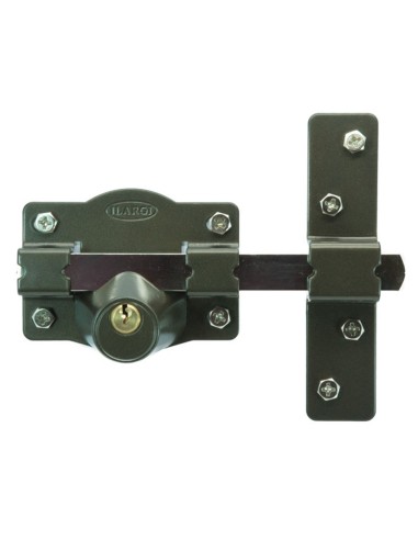 CERROJO 1203 LLAVE 105MM ESMALTADO