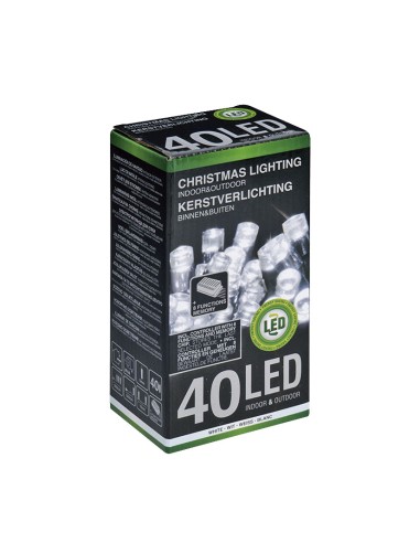 ILUMINACIÓN LED INT/EXT 40 LED BLANCO