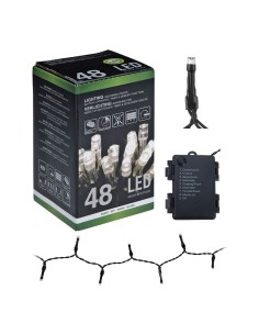 ILUMINACION 48LED  INTER. C/BATER. BLNCA