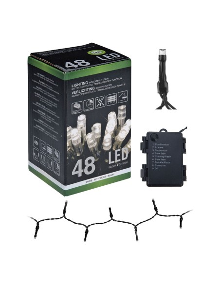 ILUMINACION 48LED  INTER. C/BATER. BLNCA