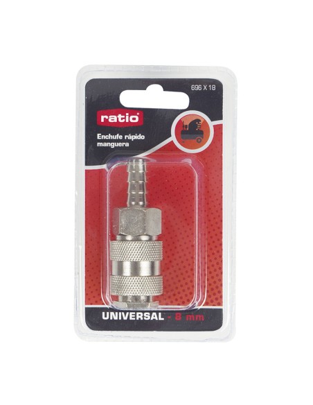 ENCHUFE RAPIDO UNIVERSAL C/RACOR MANGUER