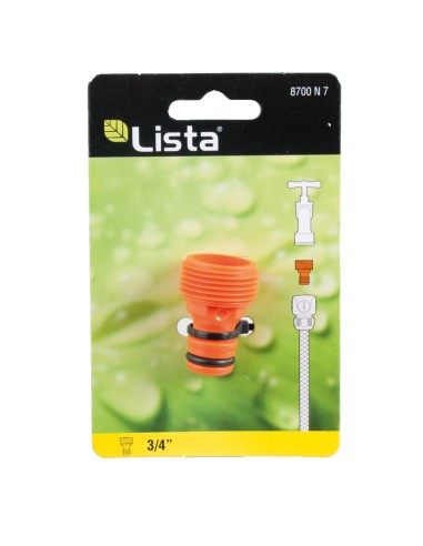 RACCORD MACHO ROSC.EXT.3/4"