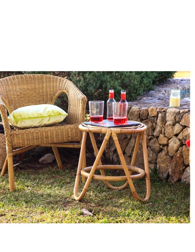 SILLÓN BAHAMA RATÁN NATURAL.