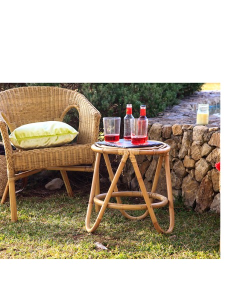 SILLÓN BAHAMA RATÁN NATURAL.