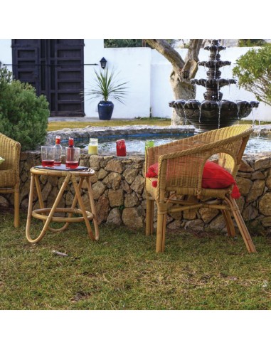 SILLÓN BAHAMA RATÁN NATURAL.