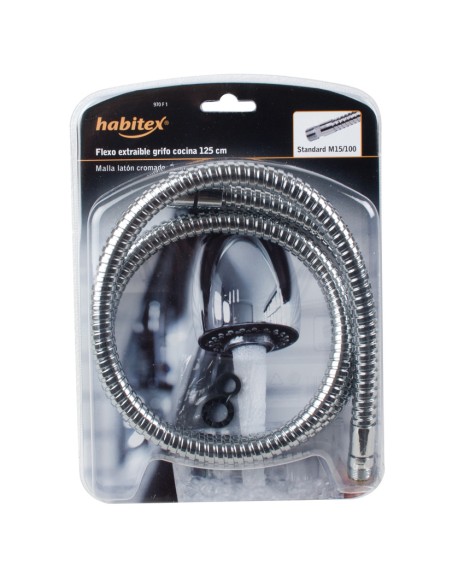 FLEXO METAL. EXTRAIBLE COCINA 1,25M