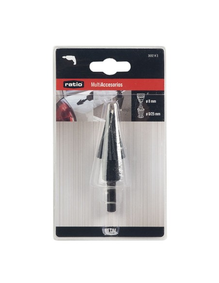 FRESA ABOCARDADOR HSS Ø0/25MM.METAL