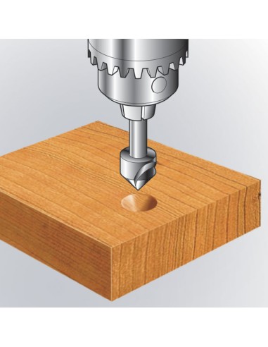 FRESA AVELLANADORA Ø12MM.P/MADERA