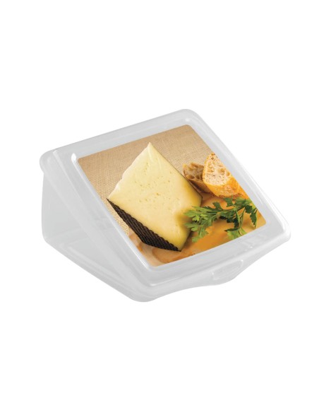 HERMETICO QUESERA CUÑA 13,5X12,5X8 CM.