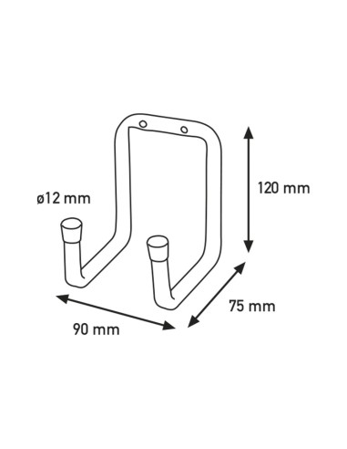 GANCHO COLGADOR MOD 105. EHL.