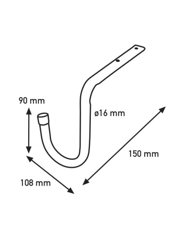 GANCHO COLGADOR.MOD 100. EHL