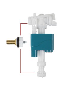 GRIFO FLOTADOR 2 EN 1 UNIVERSAL HABITEX