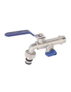 GRIFO CURVO ES.DOB.RACOR MAN.1/2X3/4X3/4