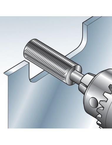 LIMA CILIND.ABOVEADA Ø12X30MM.P/METAL