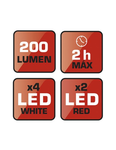 LUZ LED PARA GORRAS 200LM.RECARG.RATIO