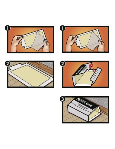 TRAMPA ADHES. RATONES ROE-GLUE (3 UDS.)