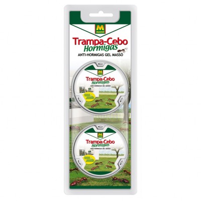 TRAMPA CEBO HORMIGAS. 2X10 GR