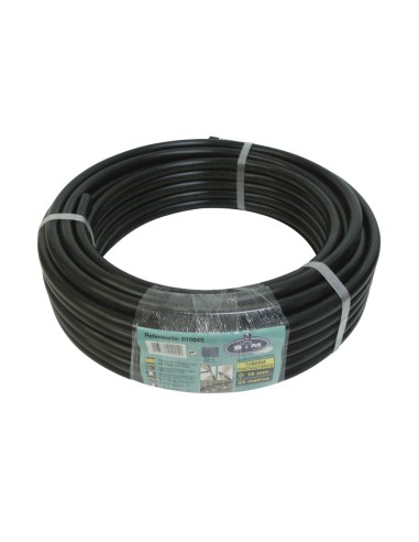 RIEGO GOTEO. TUBERÍA 16MMX25M. NEGRO